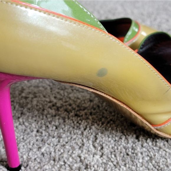 Gaspard Yurkievich Patent Leather High Heel Shoes, Size 40.5 (10.5) - Picture 4 of 13